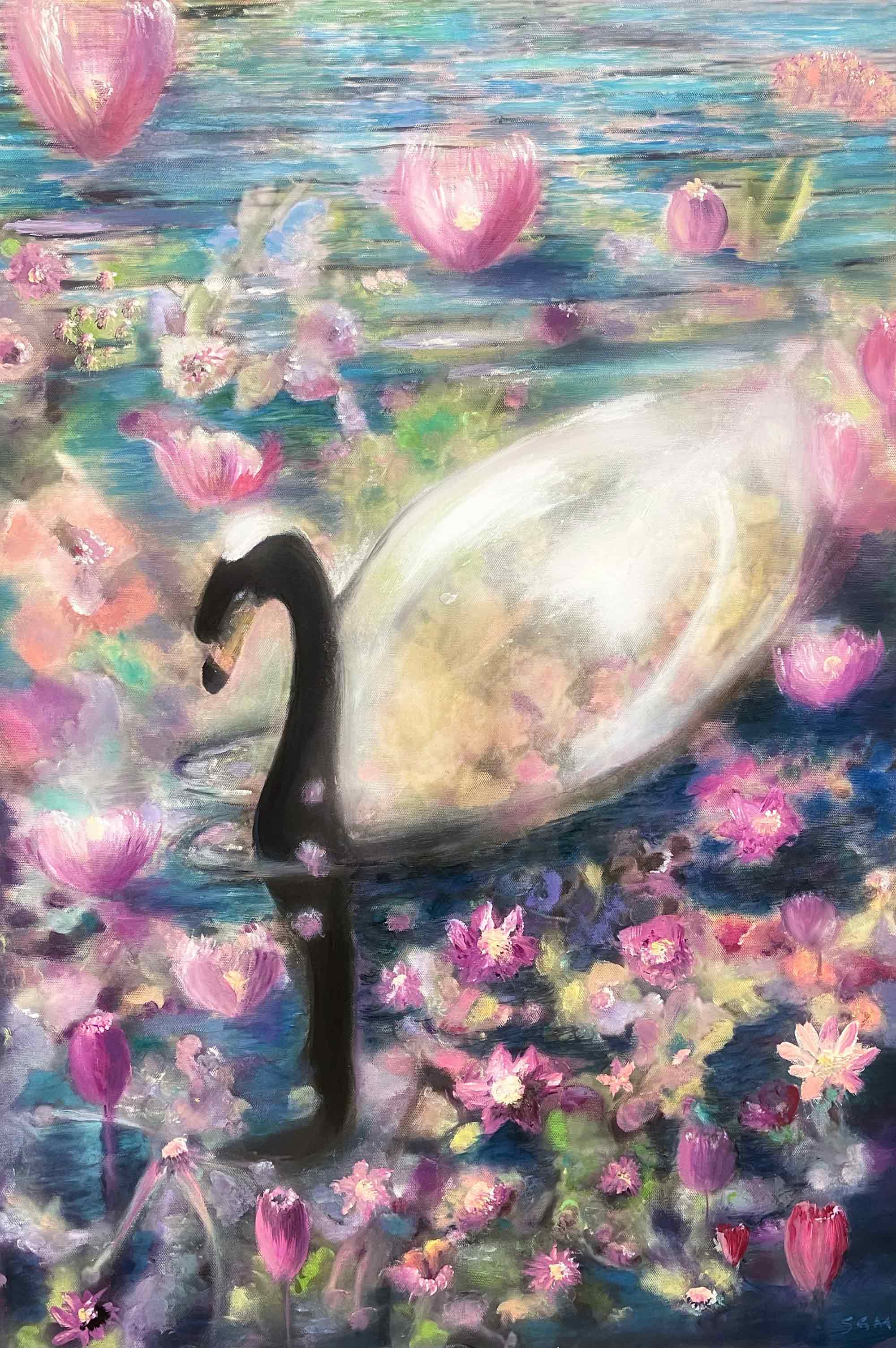 Swan for Monet